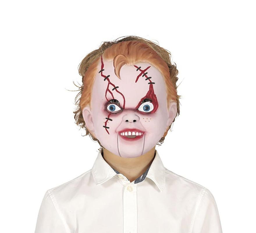 Children's PVC Diabolical Child Mask Children's PVC Diabolical Child Mask