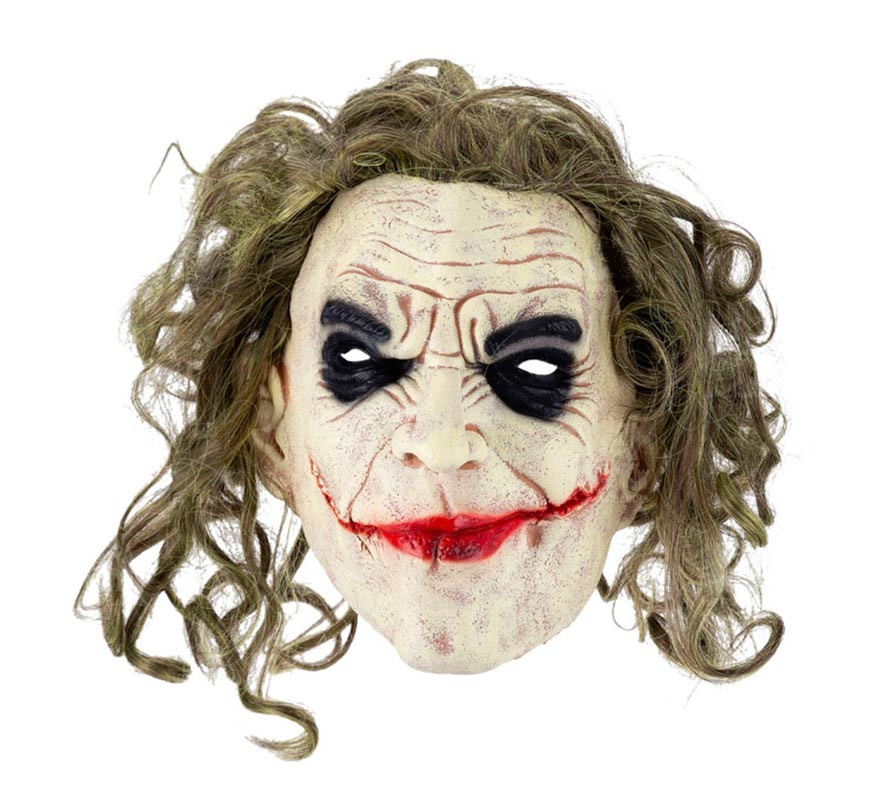 Máscara de palhaço risonho de látex