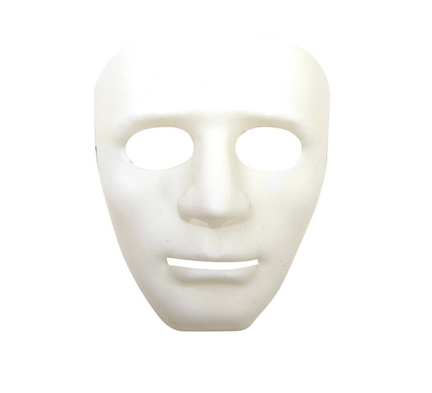 White Theater Mask