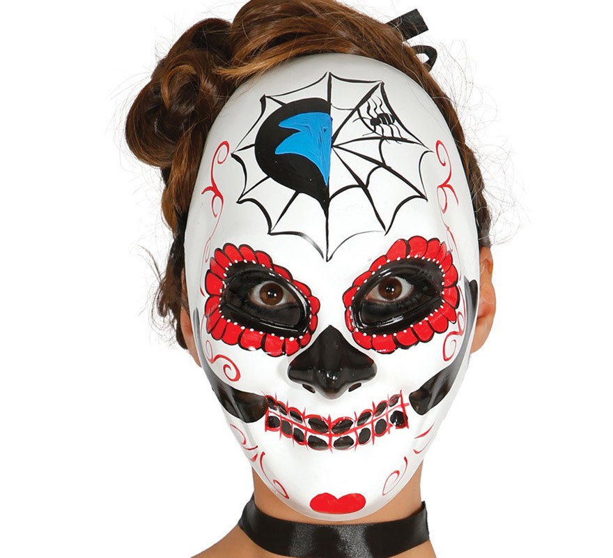 White Day of the Dead Mask