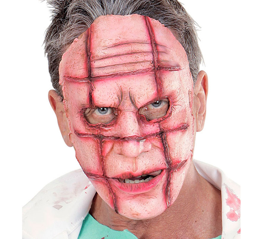 Half Face Mask with Scars