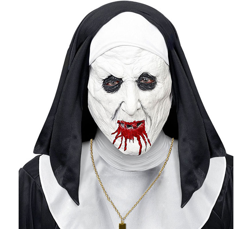 Cursed Nun Mask with Headdress Cursed Nun Mask with Headdress