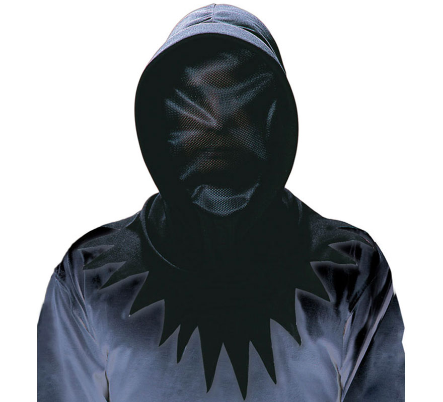 Máscara Preta com Capuz