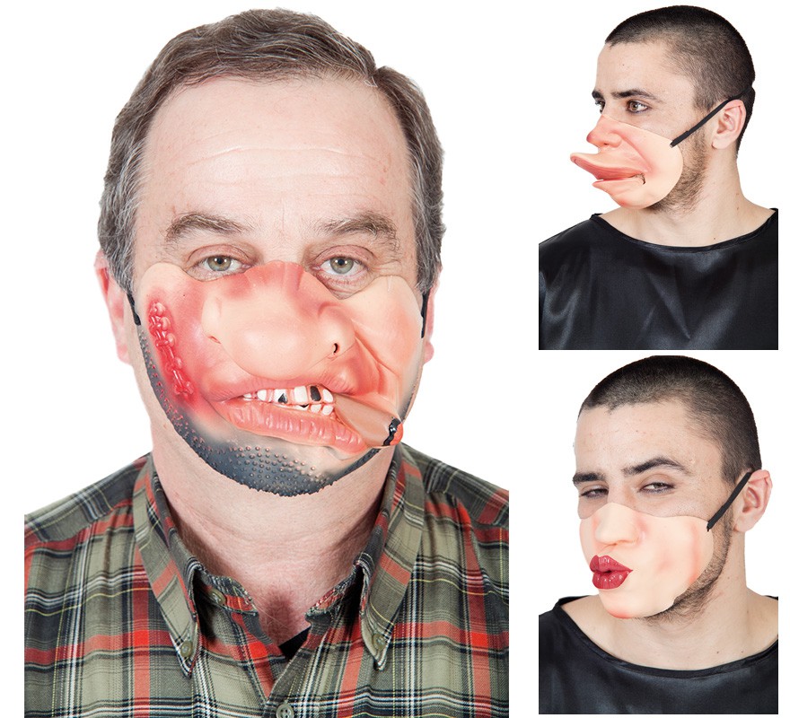 Mouth masks in assorted models