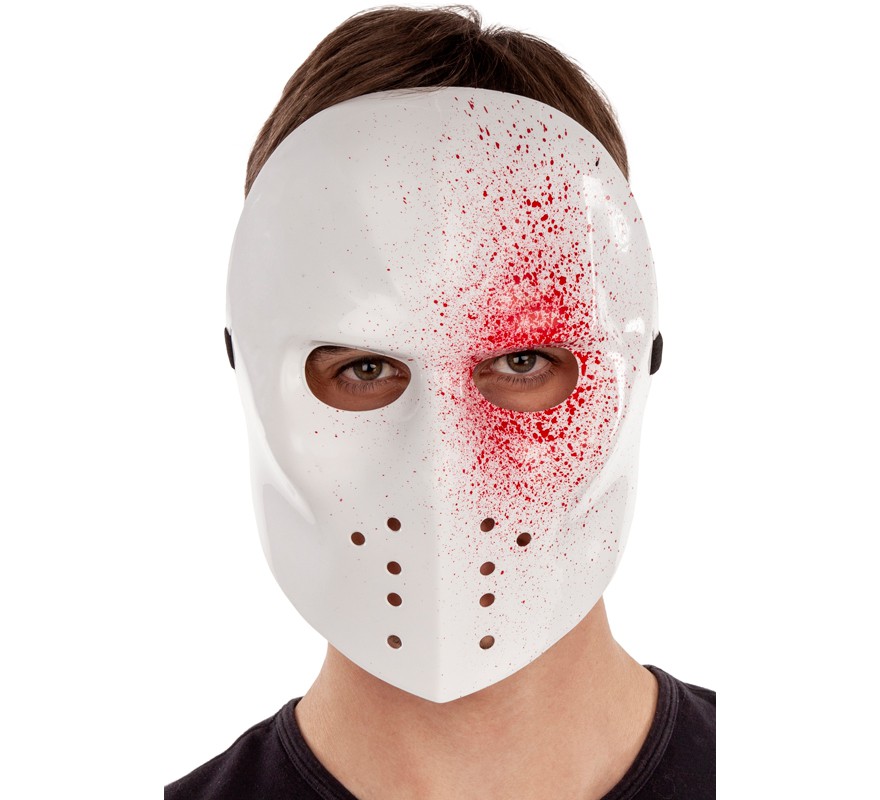 Máscara Half Bloodied Killer para adultos