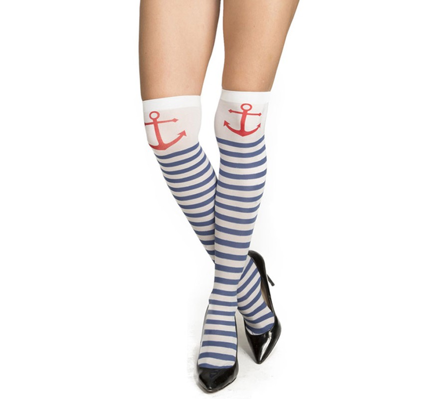 Meias curtas de marinheiro