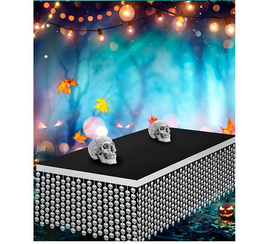 Mesa Caveira Metálica 400x70 cm