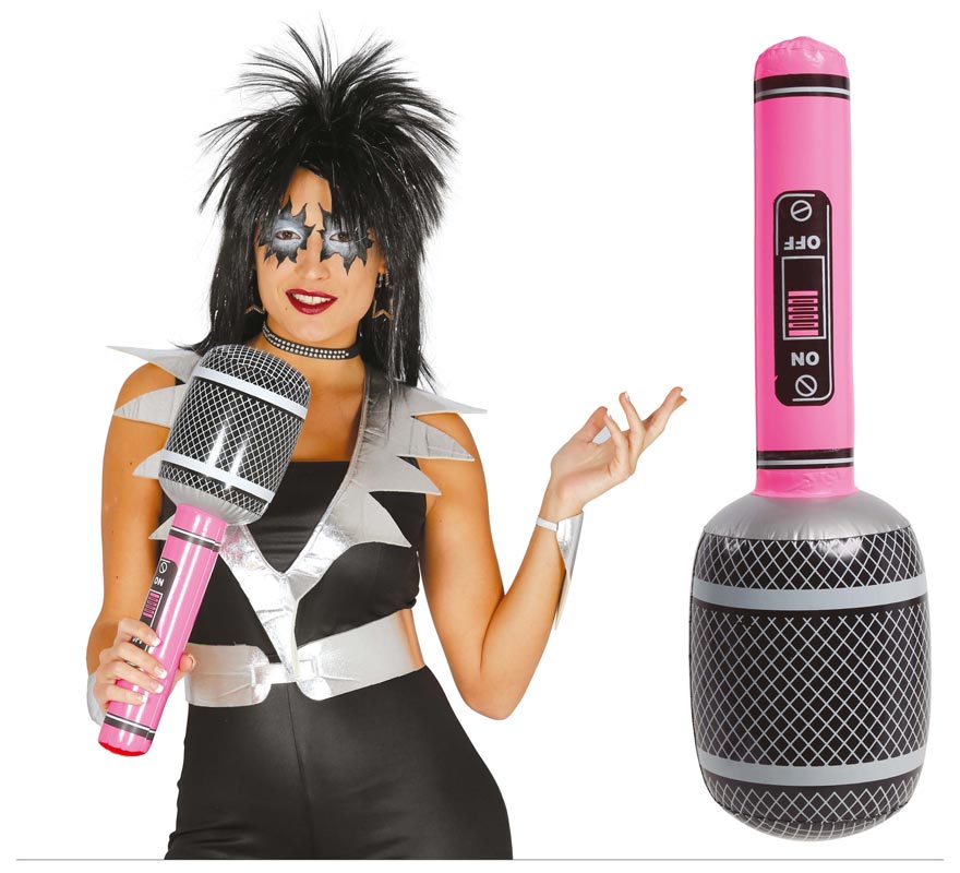 Microfone inflável de 50 cm