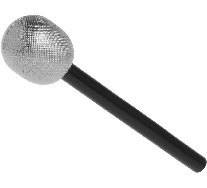 Microfone prateado