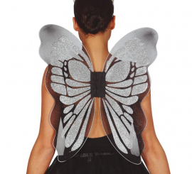 Silver Butterfly Wings