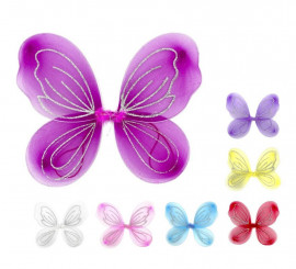 Asas de borboleta de 40 cm em cores sortidas