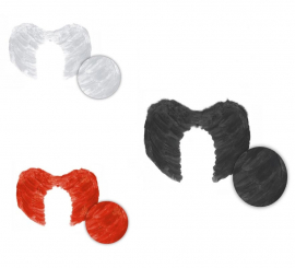 Small Feather Wings of 45x35 cm in various colors