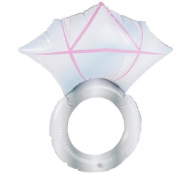 Anel de diamante inflável de 50 cm