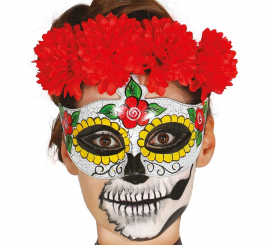 Máscara Catrina mexicana