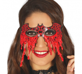 Bat Mask with Blood