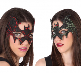 Bat mask in 2 assorted colors