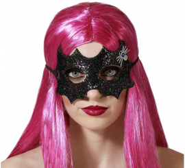 Máscara de morcego preto