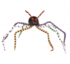 Spider with colorful legs of 80 cm