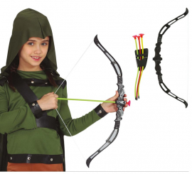 Arco com duas flechas de 56 cm