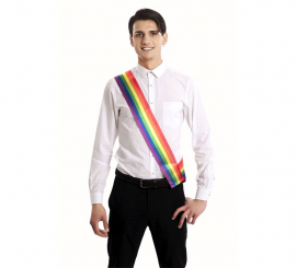 Faixa multicolor 9x80 cm