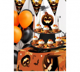 Bandeja de abóbora de 3 camadas 36x28 cm