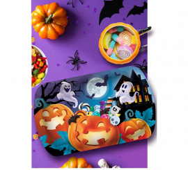 Bandeja de Abóbora Plástica 39x24 cm