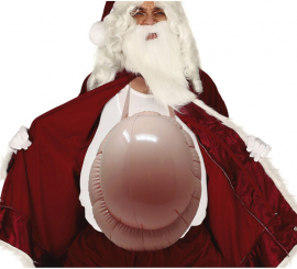 Barriga inflável do Papai Noel