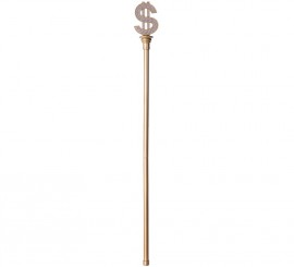 Cane with Dollar Symbol 112 cm