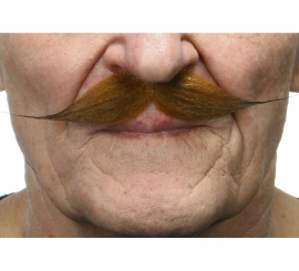 Brown Vintage Mustache