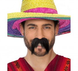 Bigode mexicano preto
