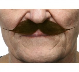 Bigode Mosqueteiro Marrom