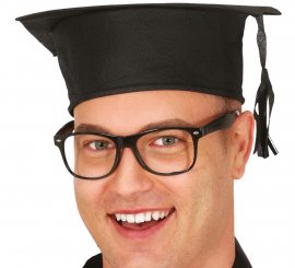 56 cm fabric graduation cap