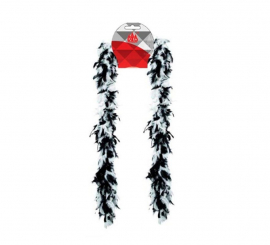 Boa preta e branca de 1,8 metros