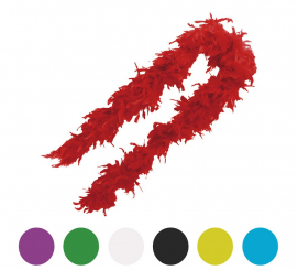 Boá 75-80 gramas de 180 cm em várias cores