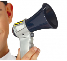 Buzina de polícia com som