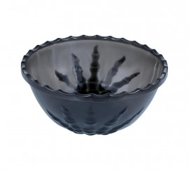 Black Skeleton Hand Bowl 14x33 cm