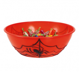 Orange bowl for sweets 27X9 cm