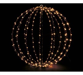 Metal Ball 60 Cms. 640 LEDs.