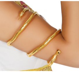 Pulseira de cobra egípcia Cleópatra