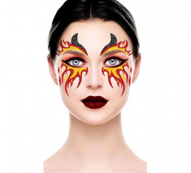 Fire and Horns Facial Glitter 20x20 cm