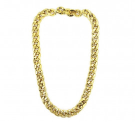 38cm thick gold chain