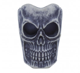 Box of 12 Skulls with 6 cm Led Candle