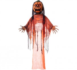 Abóbora Suspensa com Luz 153x127x18 cm