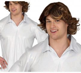 Silver Disco Shirt for Men