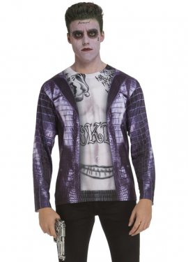 Suicidal Joker costume t-shirt for men
