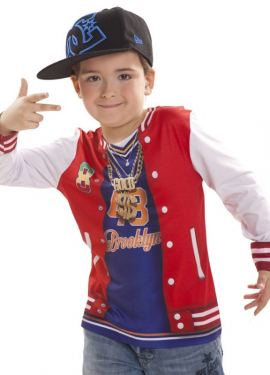 Fato de rapper para menino