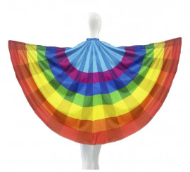 Grande capa arco-íris