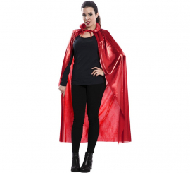 Manto Vermelho de 120 cm para adultos