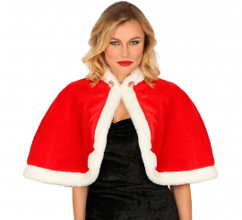 Capelina or short Santa Claus cape