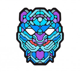 Leopard mask LED lighting